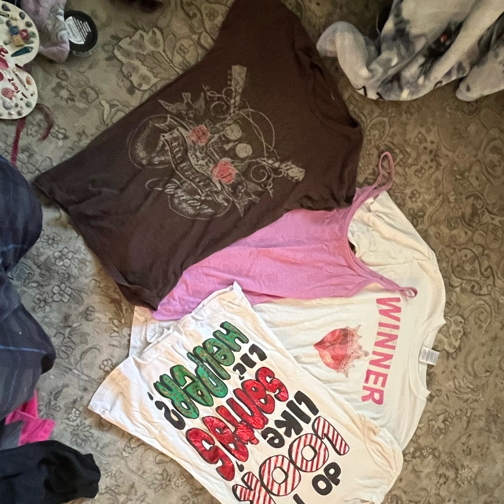 4 shirts